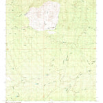 United States Geological Survey Fortified Peak, AZ (1988, 24000-Scale) digital map
