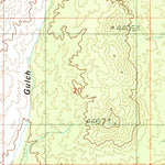 United States Geological Survey Fortified Peak, AZ (1988, 24000-Scale) digital map