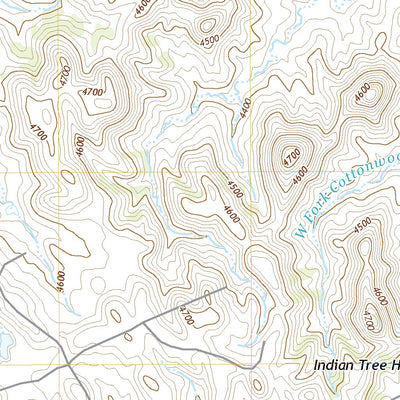 United States Geological Survey Fortin Draw, WY (2021, 24000-Scale) digital map