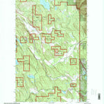 United States Geological Survey Fortine, MT (1997, 24000-Scale) digital map