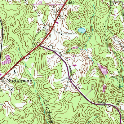 United States Geological Survey Fortson, GA-AL (1955, 24000-Scale) digital map