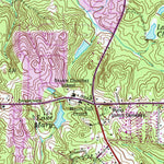 United States Geological Survey Fortson, GA-AL (1955, 24000-Scale) digital map