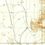 United States Geological Survey Fortuna, AZ (1926, 62500-Scale) digital map