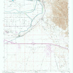 United States Geological Survey Fortuna, AZ (1965, 24000-Scale) digital map