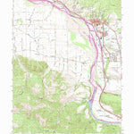 United States Geological Survey Fortuna, CA (1959, 24000-Scale) digital map