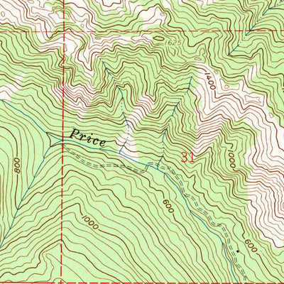 United States Geological Survey Fortuna, CA (1959, 24000-Scale) digital map