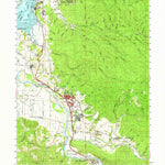United States Geological Survey Fortuna, CA (1959, 62500-Scale) digital map