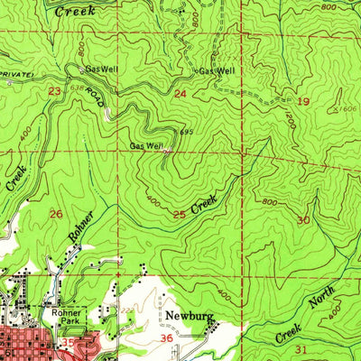 United States Geological Survey Fortuna, CA (1959, 62500-Scale) digital map