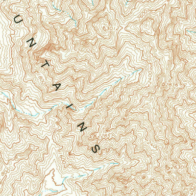 United States Geological Survey Fortuna Mine, AZ (1965, 24000-Scale) digital map