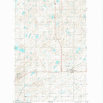 United States Geological Survey Fortuna, ND (1983, 24000-Scale) digital map