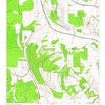 United States Geological Survey Fortune Fork, LA (1963, 24000-Scale) digital map