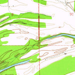 United States Geological Survey Fortune Fork, LA (1963, 24000-Scale) digital map