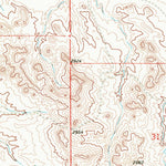 United States Geological Survey Forty Creek, MT (1969, 24000-Scale) digital map