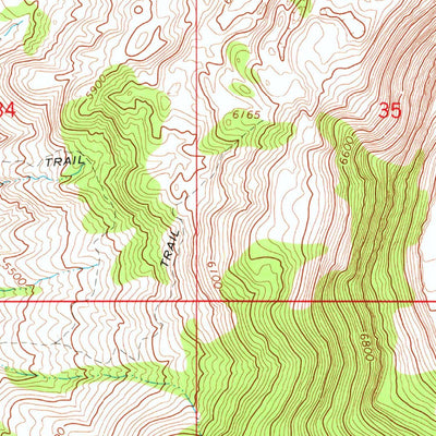 United States Geological Survey Fortynine Mountain, NV-CA (1966, 24000-Scale) digital map
