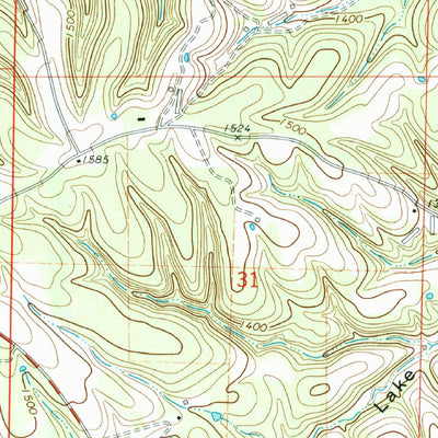 United States Geological Survey Forum, AR (1973, 24000-Scale) digital map