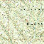 United States Geological Survey Forum, AR (1973, 24000-Scale) digital map
