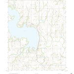 United States Geological Survey Foss Dam, OK (2022, 24000-Scale) digital map