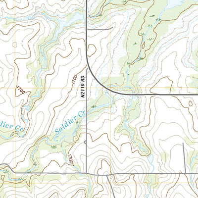 United States Geological Survey Foss Dam, OK (2022, 24000-Scale) digital map