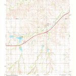 United States Geological Survey Foss, OK (1983, 24000-Scale) digital map