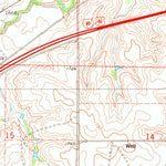 United States Geological Survey Foss, OK (1983, 24000-Scale) digital map