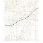 United States Geological Survey Foss, OK (2022, 24000-Scale) digital map