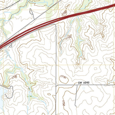 United States Geological Survey Foss, OK (2022, 24000-Scale) digital map