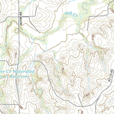 United States Geological Survey Foss, OK (2022, 24000-Scale) digital map