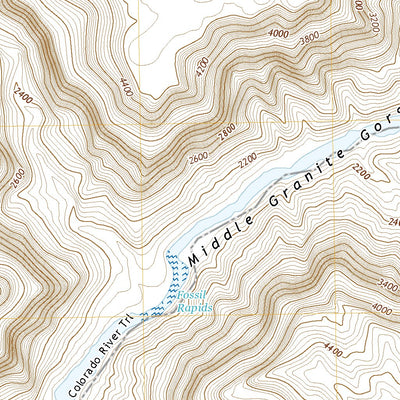 United States Geological Survey Fossil Bay, AZ (2021, 24000-Scale) digital map