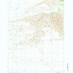 United States Geological Survey Fossil Lake, OR (1981, 24000-Scale) digital map