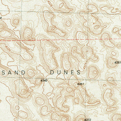 United States Geological Survey Fossil Lake, OR (1981, 24000-Scale) digital map