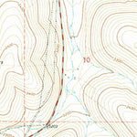 United States Geological Survey Fossil North, OR (1970, 24000-Scale) digital map
