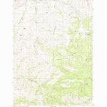 United States Geological Survey Fossil South, OR (1987, 24000-Scale) digital map