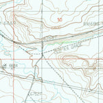 United States Geological Survey Fossil, WY (1985, 24000-Scale) digital map