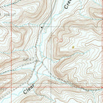 United States Geological Survey Fossil, WY (1985, 24000-Scale) digital map