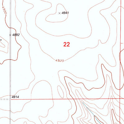 United States Geological Survey Fosston, CO (1997, 24000-Scale) digital map