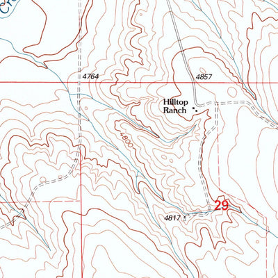 United States Geological Survey Fosston, CO (1997, 24000-Scale) digital map