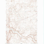 United States Geological Survey Foster Coulee, WA (1968, 24000-Scale) digital map
