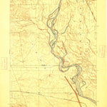 United States Geological Survey Foster Island, CA (1914, 31680-Scale) digital map