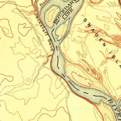 United States Geological Survey Foster Island, CA (1914, 31680-Scale) digital map
