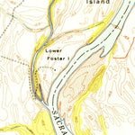United States Geological Survey Foster Island, CA (1951, 24000-Scale) digital map
