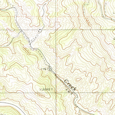 United States Geological Survey Foster Mountain, CA (1991, 24000-Scale) digital map