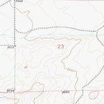 United States Geological Survey Foster Ranch, NM (1957, 24000-Scale) digital map