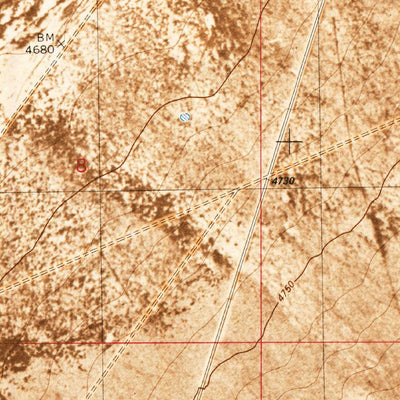 United States Geological Survey Foster Well, NM (1981, 24000-Scale) digital map