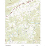 United States Geological Survey Fosters Falls, VA (2019, 24000-Scale) digital map