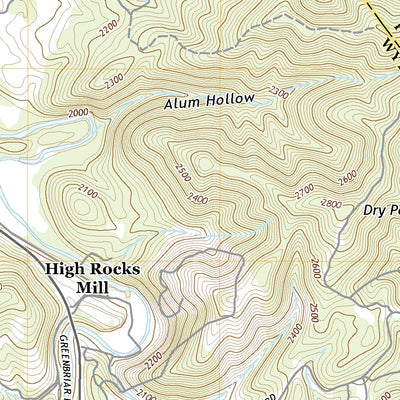 United States Geological Survey Fosters Falls, VA (2019, 24000-Scale) digital map
