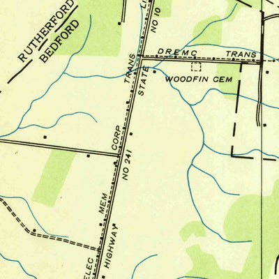 United States Geological Survey Fosterville, TN (1936, 24000-Scale) digital map