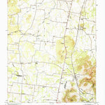 United States Geological Survey Fosterville, TN (1951, 24000-Scale) digital map
