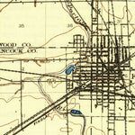 United States Geological Survey Fostoria, OH (1903, 62500-Scale) digital map