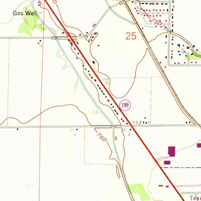 United States Geological Survey Fostoria, OH (1960, 24000-Scale) digital map