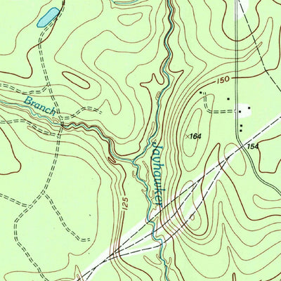 United States Geological Survey Fostoria, TX (1997, 24000-Scale) digital map